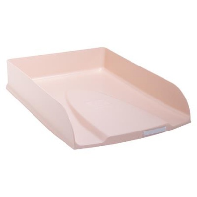 Odkladač, plastový, EXACOMPTA "COMBO Styli Skandi", nude (telová farba)