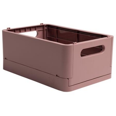 Úložná krabica, A5+, skladacia, EXACOMPTA "Skandi", ružová
