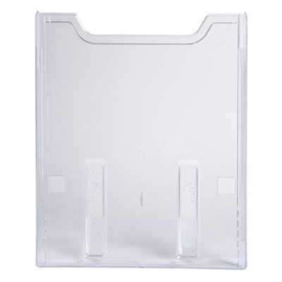 Držiak na katalógy, nástenný, A4, stojatý, EXACOMPTA "Office", priehľadný