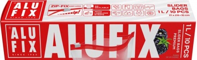 Vrecká na zips, 1 l, ALUFIX "Zipp Fix"