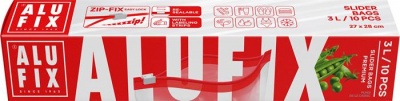 Vrecká na zips, 3 l, ALUFIX "Zipp Fix"
