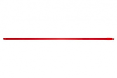 Rukoväť, závitová, aluchrómová, 140 cm, BONUS „Heavy Duty“, červená