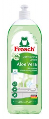Čistiaci prostriedok na umývanie riadu, 750 ml, FROSCH, aloe vera