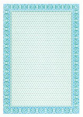 Papier na diplomy, A4, 115 g, APLI, tyrkysová