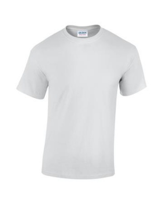 Tričko, pánske, okrúhly výstrih 100% bavlna, veľkosť XXXL "Gildan", biele