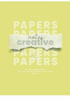 Zošit, A4, štvorčekový, 80 listov, SHKOLYARYK "Notes Creative", mix