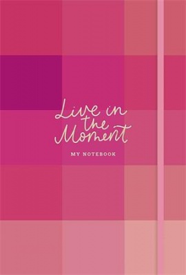 Zápisník, A5, linajkový, čistý, bodkovaný, 96 listov, tvrdá obálka, SHKOLYARYK "Live in the moment", rôzne vzory