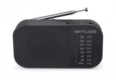 Rádio, prenosné, MUSE, „M-025R“, čierne