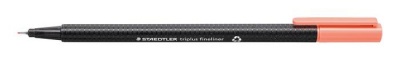 Liner, 0,3 mm, STAEDTLER "Triplus 334", lososový