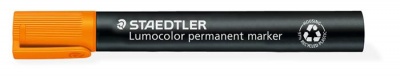 Permanentný popisovač, 2 mm, kužeľový hrot, STAEDTLER "Lumocolor 352", oranžový