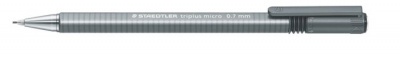 Mikroceruzka, 0,7 mm, STAEDTLER "Triplus Micro 774", sivá