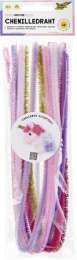 Žinilkové drôtiky, 50 cm, FOLIA "Jednorožec", 10 rôznych farieb