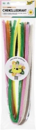 Žinilkové drôtiky, 50 cm, FOLIA "Safari", 10 rôznych farieb