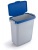 Výklopné veko pre 60 l odpadkový kôš, plast, DURABLE "Durabin®", modré