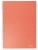 Špirálový zošit, A5, linajkový, 80 listov, ESSELTE  "Colour`Breeze", koralový
