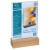 Stojan na dokumenty, vertikálny, A6, EXACOMPTA, priehľadný