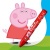 Voskovky, šesťhranné, jumbo, STAEDTLER „Noris® junior 224”, Peppa Pig, 12 farieb