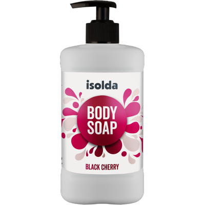 ISOLDA Black cherry body soap 400ml